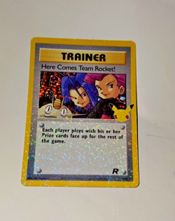 Pokemon Card Here Comes Team Rocket! 15/82 Celebrations Trainer NM - Image 1