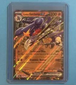 Cynthia's Garchomp EX 104/182 Destined Rivals Pokemon Card - Mint 💎 - Image 1
