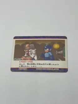 Bandai Carddass Mega Man 7 Prism Card No.3 Rockman CAPCOM Japan Vintage 1995 - Image 3