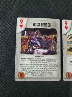 Deadlands Doomtown Boot Hill CCG Card Game Card Lot 9 Nine's Heart LOt Cards - Image 2