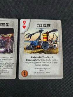 Deadlands Doomtown Boot Hill CCG Card Game Card Lot 9 Nine's Heart LOt Cards - Image 3