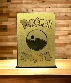 Mewtwo & Mew GX Rainbow Gold Metal Card Collectible Gift/Display - Image 2