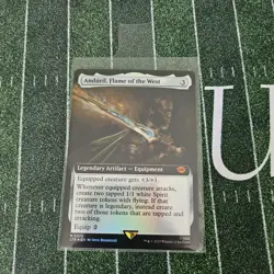 MTG Anduril, Flame of the West(Extended Art Foil)Lord of the Rings 0375 Mythic - Image 1