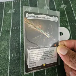 MTG Anduril, Flame of the West(Extended Art Foil)Lord of the Rings 0375 Mythic - Image 3