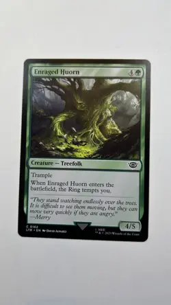 MTG LOTR Enraged Huorn #162 Tales of Middle-Earth Magic the Gathering Unplayed - Image 1
