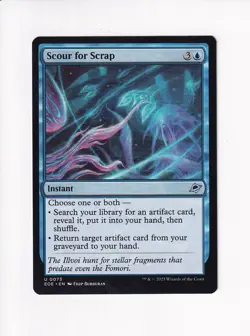 MAGIC THE GATHERING MTG EDGE OF ETERNITIES SCOUR FOR SCRAP - Image 1