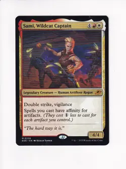 MAGIC THE GATHERING MTG EDGE OF ETERNITIES SAMI, WILDCAT CAPTAIN - Image 1