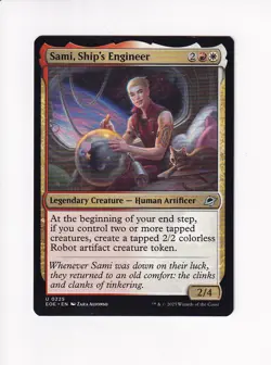 MAGIC THE GATHERING MTG EDGE OF ETERNITIES SAMI, SHIP'S ENGINEER - Image 1