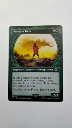 MTG LOTR Peregrin Took #315 Showcase Tales of Middle-Earth Unplayed - Image 1