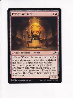 MAGIC THE GATHERING MTG EDGE OF ETERNITIES ROVING ACTUATOR - Image 1