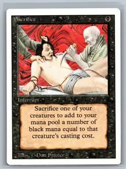 Magic The Gathering Revised Edition Sacrifice MTG TCG CCG 3rd - Image 1