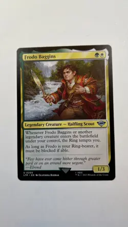 MTG LOTR Frodo Baggins #205 Tales of Middle-Earth Unplayed - Image 1