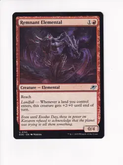 MAGIC THE GATHERING MTG EDGE OF ETERNITIES REMNANT ELEMENTAL - Image 1