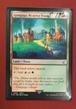 Gongaga, Reactor Town - 280 - FIN - NM - MTG Magic the Gathering - Image 1