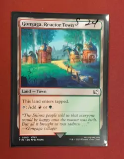 Gongaga, Reactor Town - 280 - FIN - NM - MTG Magic the Gathering - Image 1