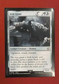 Iron Giant #260 | Near Mint | Final Fantasy FIN | Magic MTG - Image 1