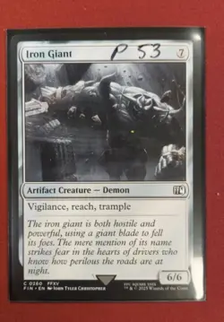 Iron Giant #260 | Near Mint | Final Fantasy FIN | Magic MTG - Image 1