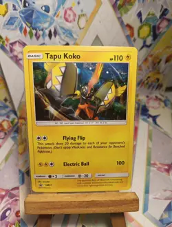 Pokemon TCG Tapu Koko (Cosmos Holo) SM31 Sun & Moon Black Star Promo - Image 1