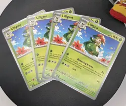 X4 Playset - Lilligant 007/086 Sv: Black Bolt Regular - Pokemon TCG English - Image 1