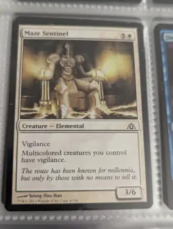 1x Maze Sentinel - NM English MTG - Dragon's Maze (F) - Image 1
