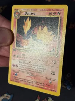 Pokemon Card Quilava 46/111 Neo Genesis FIRST EDITION - (LP) #2 - Image 3