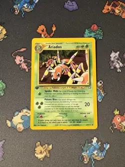 Pokemon Card Ariados 27/111 Neo Genesis FIRST EDITION - (LP) #1 - Image 1