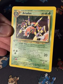 Pokemon Card Ariados 27/111 Neo Genesis FIRST EDITION - (LP) #1 - Image 2