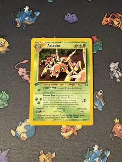 Pokemon Card Ariados 27/111 Neo Genesis FIRST EDITION - (LP) #2 - Image 1