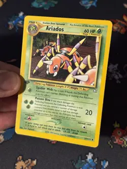 Pokemon Card Ariados 27/111 Neo Genesis FIRST EDITION - (LP) #2 - Image 2