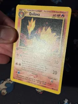 Pokemon Card Quilava 46/111 Neo Genesis FIRST EDITION - (LP) #1 - Image 3