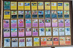 Pokemon Card Mixed Bulk Lot Reverse Holo and Common Total of 157 English - Image 1