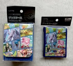 Pokemon GO 2022 Mewtwo Deck Box & Card Sleeves Set | Japan Limited Official New - Image 1