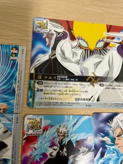 Bleach Soul Card Battle set 6 cards Toshiro Hitsugaya MAYURI BANDAI Toshiro - Image 4