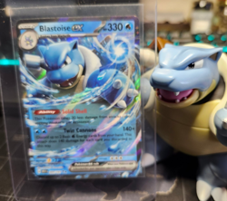 2023 - Pokemon Card - Blastoise EX - #009/165 - Scarlet And Violet - 151 - NM - Image 3