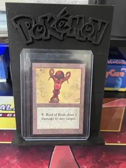 MTG Rod Of Ruin Beta Edition NM - Image 1