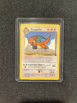 Pokemon Dragonite Wotc Black Star Movie Release Promo Card 1999 - Image 1