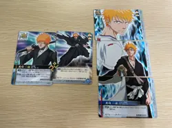 Bleach Soul Card Battle set 5 cards Ichigo Kurosaki BANDAI S 183 184 23 24 25 - Image 1