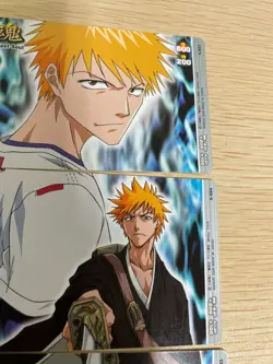 Bleach Soul Card Battle set 5 cards Ichigo Kurosaki BANDAI S 183 184 23 24 25 - Image 5