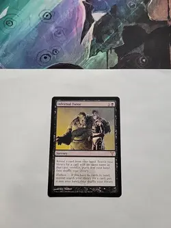 MTG - Infernal Tutor _ Dissension Regular Rare #16 - Image 2