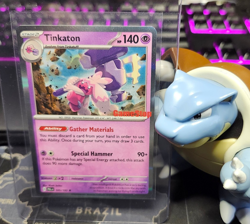 Tinkaton - #105/193 Pokemon Paldea Evolved Gamestop Exclusive Ultra Rare Card NM - Image 1