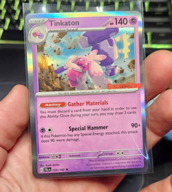 Tinkaton - #105/193 Pokemon Paldea Evolved Gamestop Exclusive Ultra Rare Card NM - Image 2