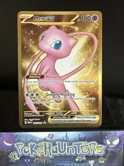 Pokemon Card Mew EX 205/165 Gold Hyper Rare Scarlet & Violet 151 Near Mint - Image 1