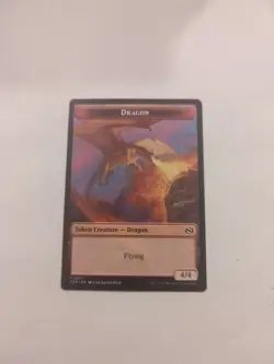 Reliquary Dragon (0015) / Dragon (0011) Token Tarkir: Dragonstorm Regular NM MTG - Image 2