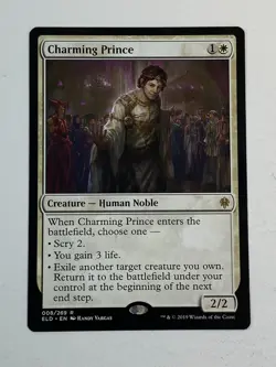 MTG - Charming Prince - Throne of Eldraine - LP/NM - Rare - Magic The Gathering - Image 1