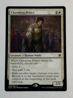 MTG - Charming Prince - Throne of Eldraine - LP/NM - Rare - Magic The Gathering - Image 5