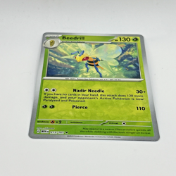 Beedrill 015/165 MEW Reverse Holo Scarlet & Violet: 151 Pokemon TCG Rare - Image 3