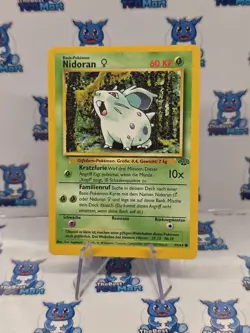 German Pokemon Jungle 57/64 Nidoran LP - Image 1