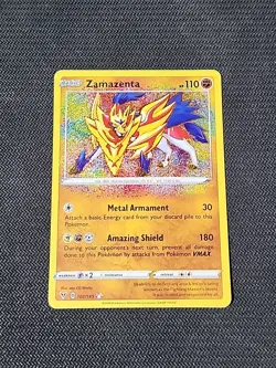 Pokemon Vivid Voltage "Zamazenta" 102/185 / Amazing Rare / Near Mint - Image 1