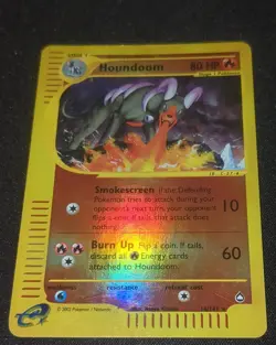 Pokemon AQUAPOLIS - #14/147 - Houndoom - Reverse Holo - ENG - Lightly Played - Image 3