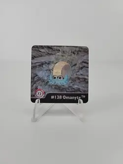 Artbox Pokemon Action Flipz Series One #72 (Omanyte & Omastar) NM - Image 2